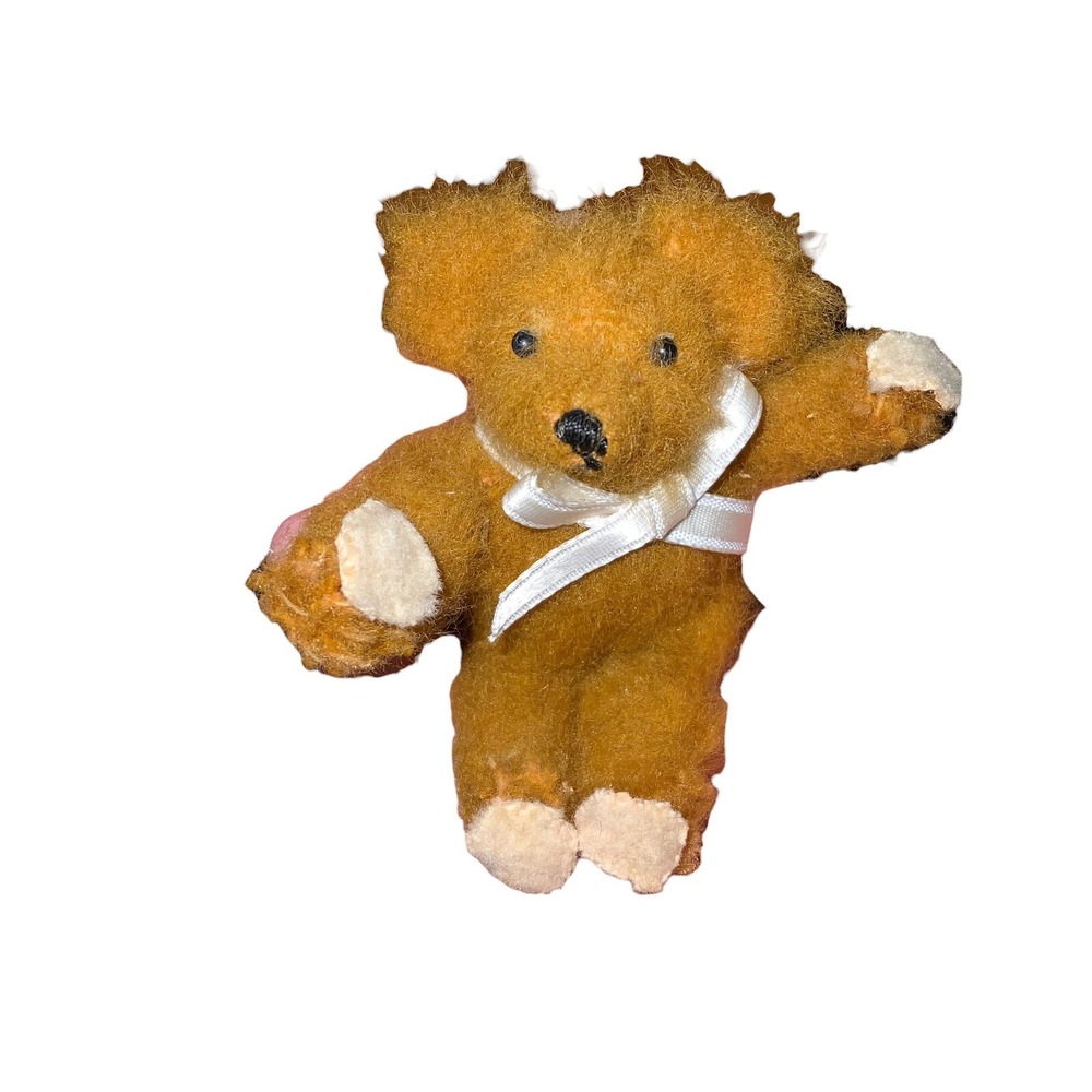 Vintage Miniature Needlefelted Felted Teddy Bear